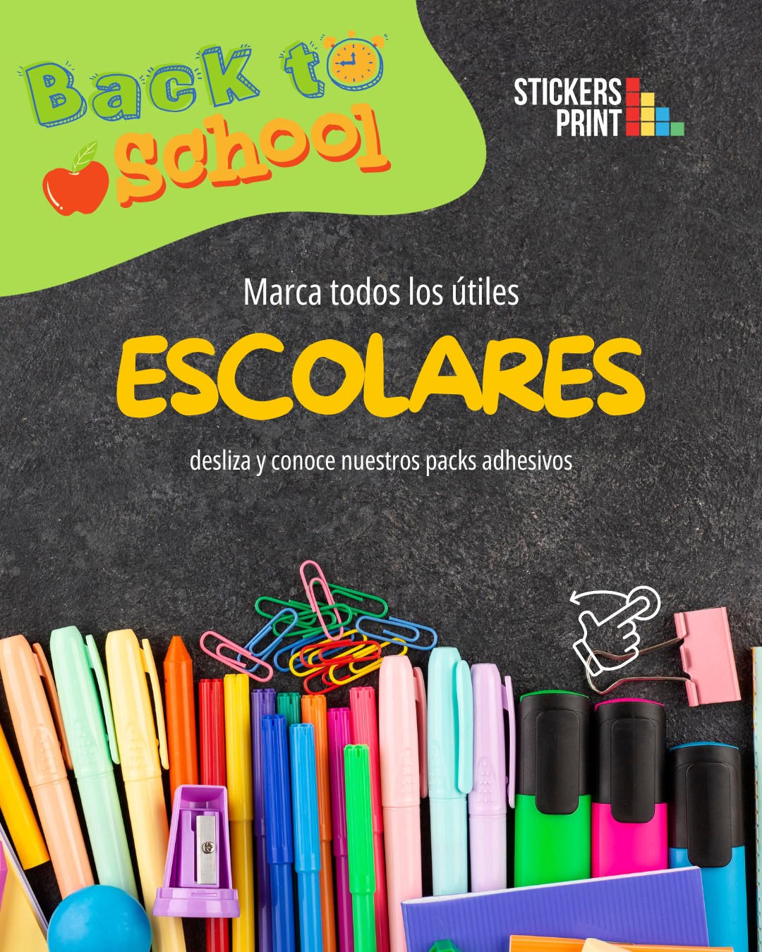 Etiquetas Escolares Back to School