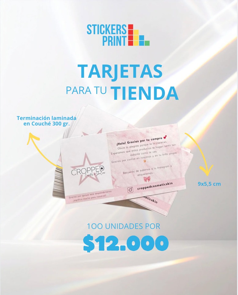 Tarjetas y Packaging personalizado